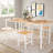 2 - Person Four Leg Dining Set-1239457844