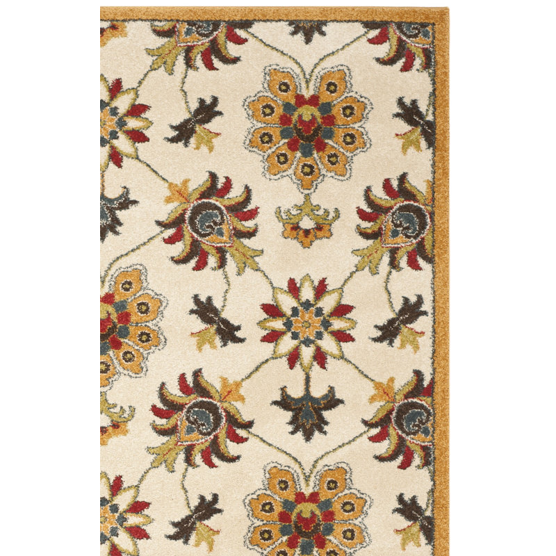 Fullerton Performance Floral Rug, Rectangle 8' x 10'