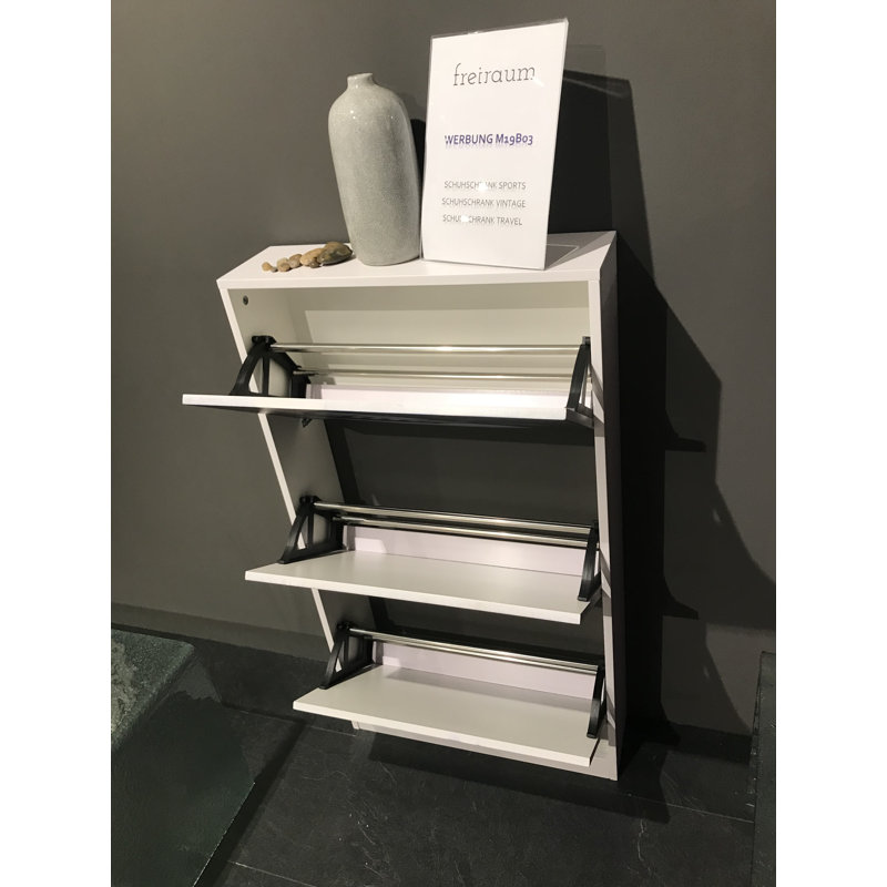 Anthoine 6 Pair Shoe Storage Cabinet