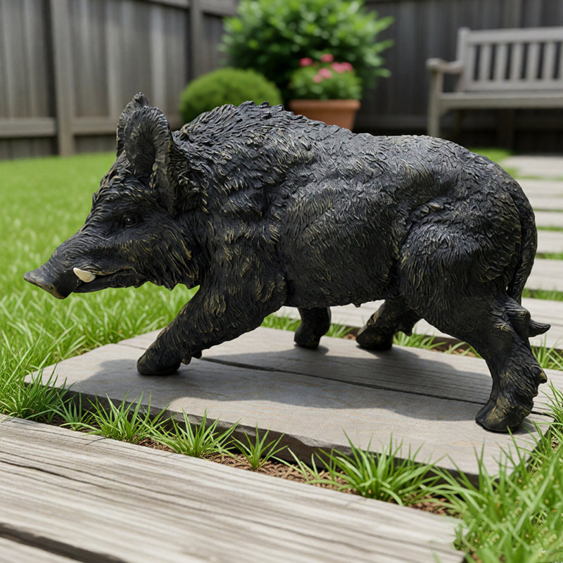 Statue de jardin en résine simulée, décoration intérieure et extérieure
