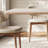 Household small family rectangular dining table-616211774