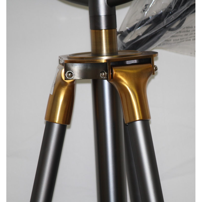 74'' Silver Gray Tripod Floor Lamp