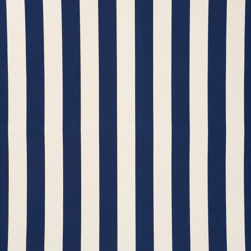 Cabana Stripe Indoor/Outdoor Fabric, Navy