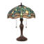  Lampe de table libellule 2 lumières de style Tiffany SUNNIVA
