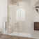 Enigma-XO 76" H Single Sliding Frameless Shower Door with ClearMax Technology