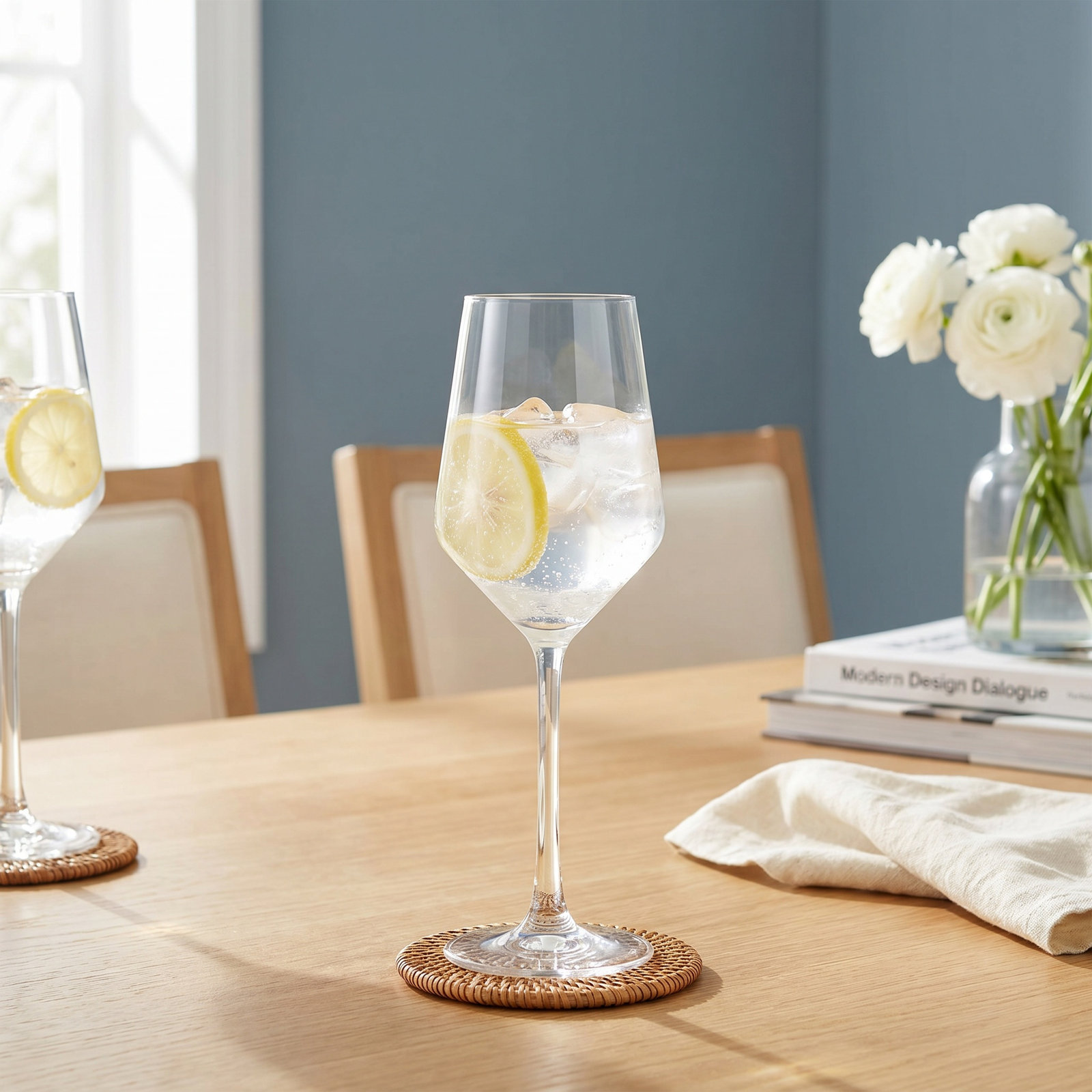 Pure White Wine Glass