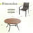 Clarke With Pe Wicker Chairs-688675471