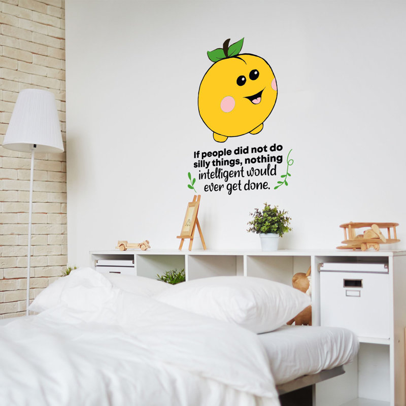 Text & Numbers Wall Decal, 40" H x 20" W x 0.05" D