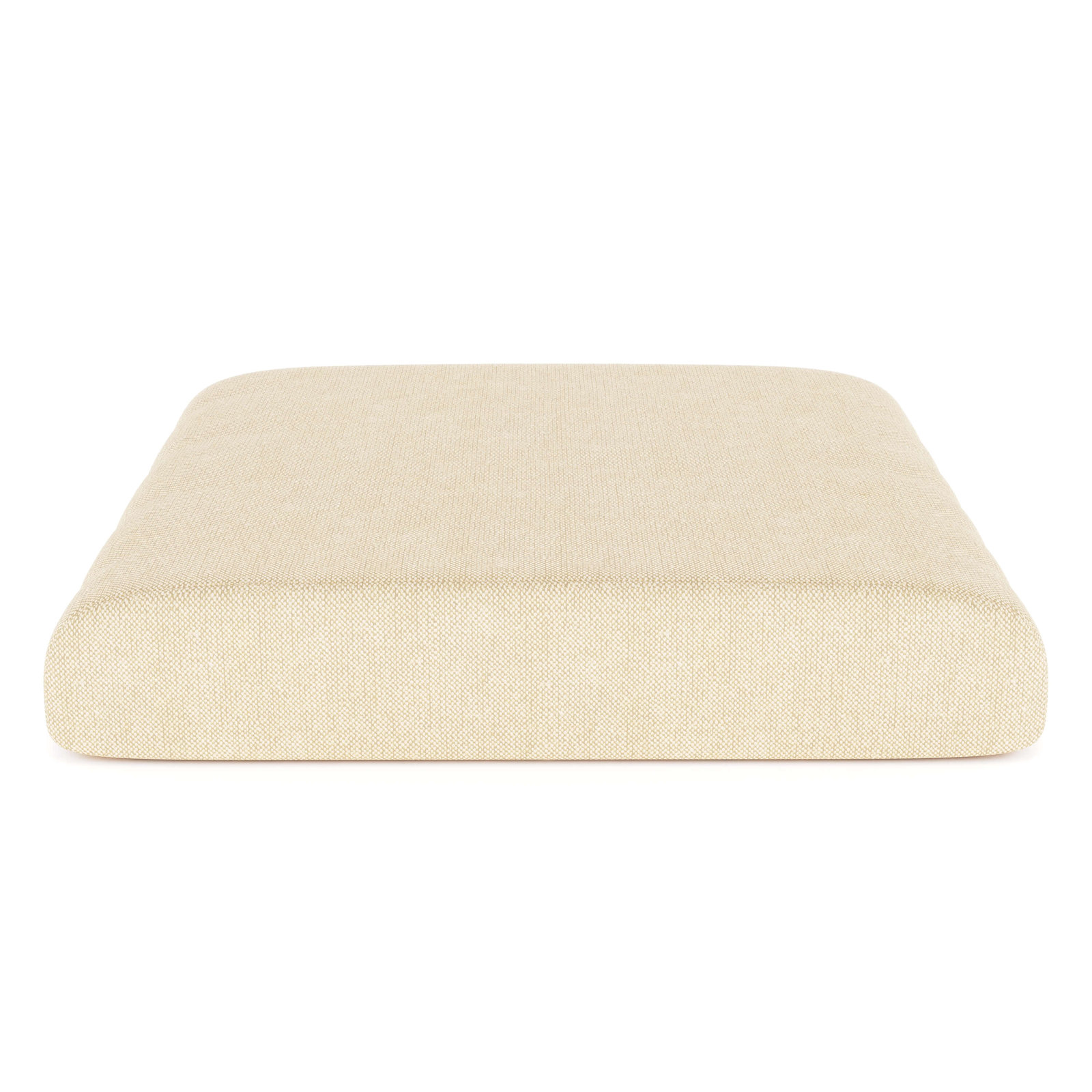 Sunbrella Outdoor Ottoman Cushion, Sunbrella® Canvas Canvas, 4" H x 22" W x 20" D