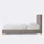Lit plateforme tapissier Vireo