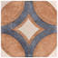 Angela Harris Mediterra 8x8 Matte Terracotta Porcelain Tile-2032602235