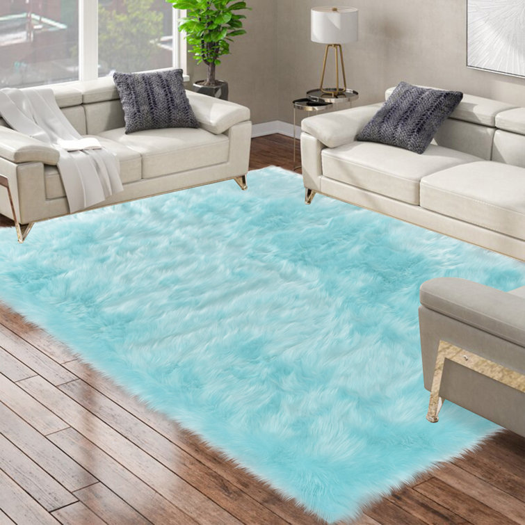 Chasty Faux Sheepskin Indoor Rug