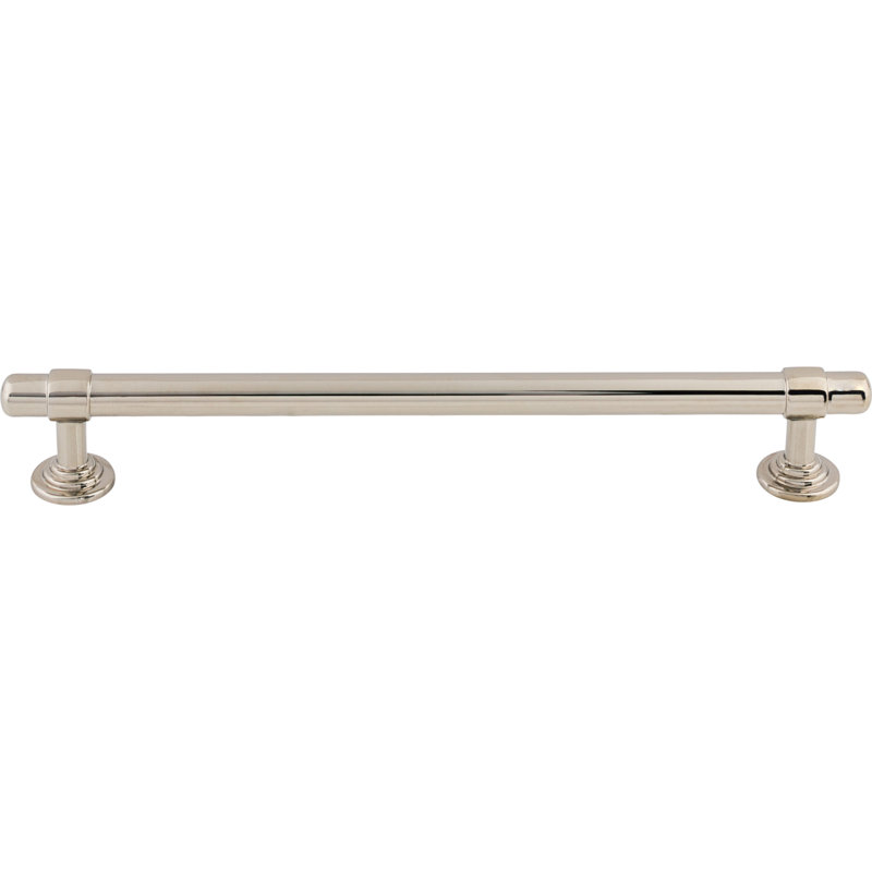 Ellis Bar Pull, Polished Nickel, 7 9/16" Center to Center