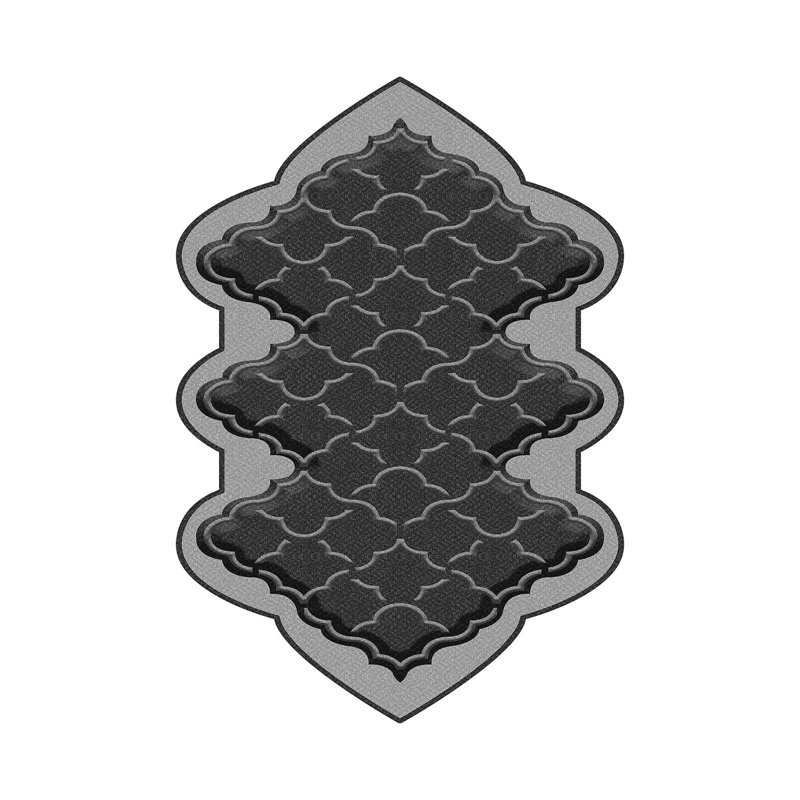 Premium Woven Carpet Area Rug, 5.9 x 9.2 ft, 100% Polyester, 650 g/m² | Antibacterial, Non-Slip Underside, 3D Digital Printing | Machine Washable, Soft Pile Height: 0.3 in | Perfect for Living Room & Bedroom Decor