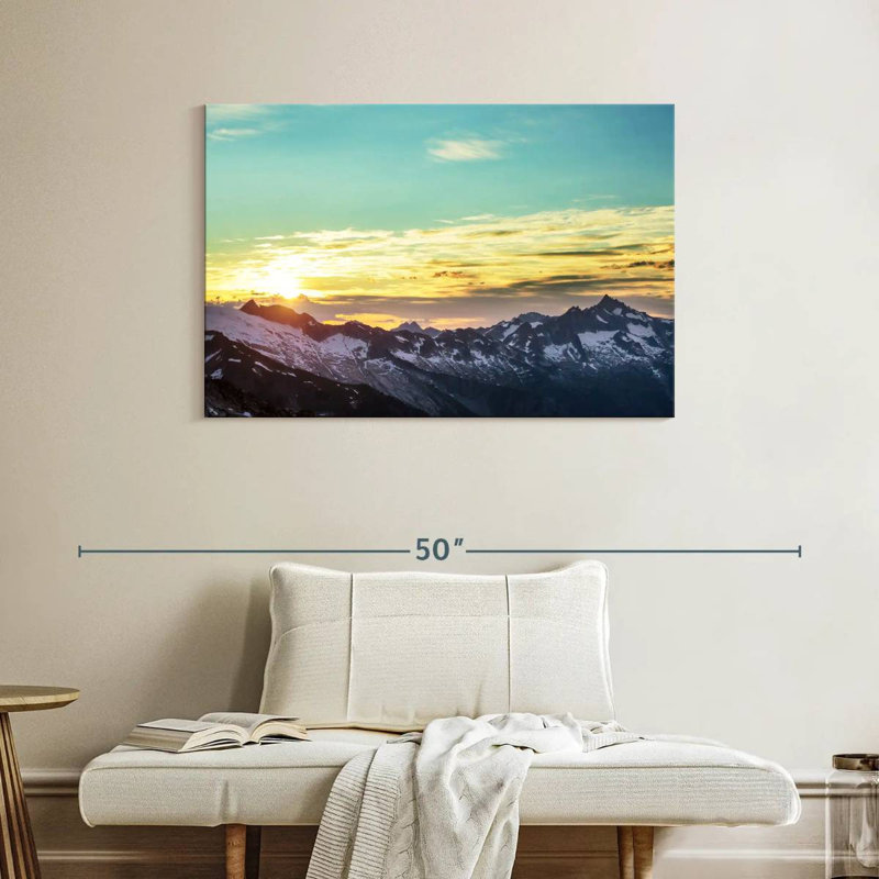 Alvord North Cascade Mountain Range, 26" H x 39" W