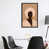 Black Framed Canvas selected