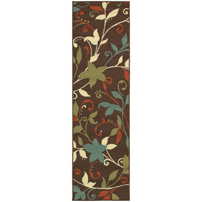 Ashmi Floral Indoor / Outdoor Rug