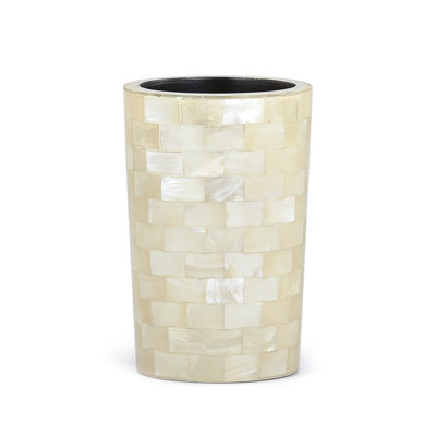 White Agate Toothbrush Holder