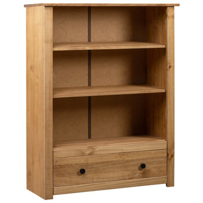 Maloney 110cm H x 80cm W Solid Wood Standard Bookcase