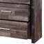 Commode à finition cerisier foncé