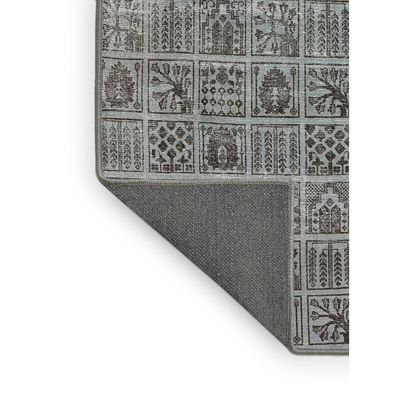 Tapis gris Staki, Rectangle 2 pi x 4 pi