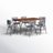 Gordonsville 6 - Person Solid Wood Top Four Leg Dining Set-91377000-91376992