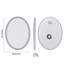 Miroir de salle de bain / meuble-lavabo Sleek Led-1829464618