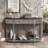 Modern And Contemporary Curved Console Table Sofa Table Entryway Table For Hallway Living Room With 4 Drawers And 1 Shelf-442012914