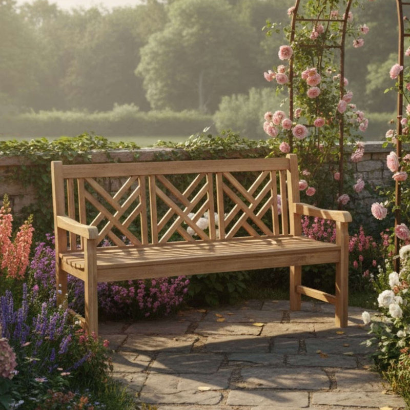 Vilano Teak Garden Bench