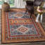 Tapis rouge / jaune Aderito-1784770506
