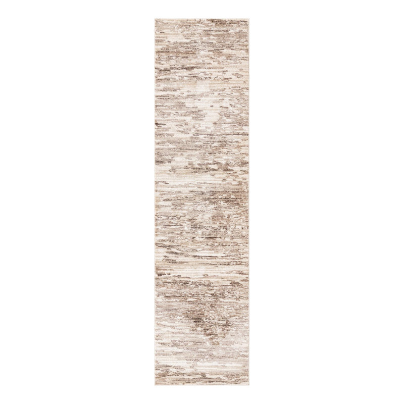Perillo Abstract Indoor Rug, Runner 2'7" x 10'