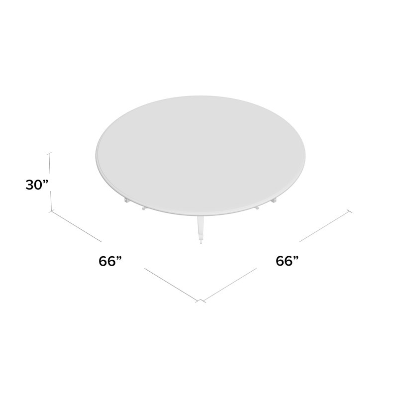 Essential Mahogany Round Dining Table