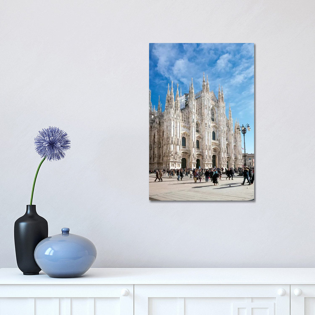Piazza Del Duomo, Milan, Italy by Matteo Colombo - Wrapped Canvas Print