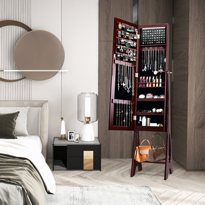 Rinie Freestanding Jewelry Armoire