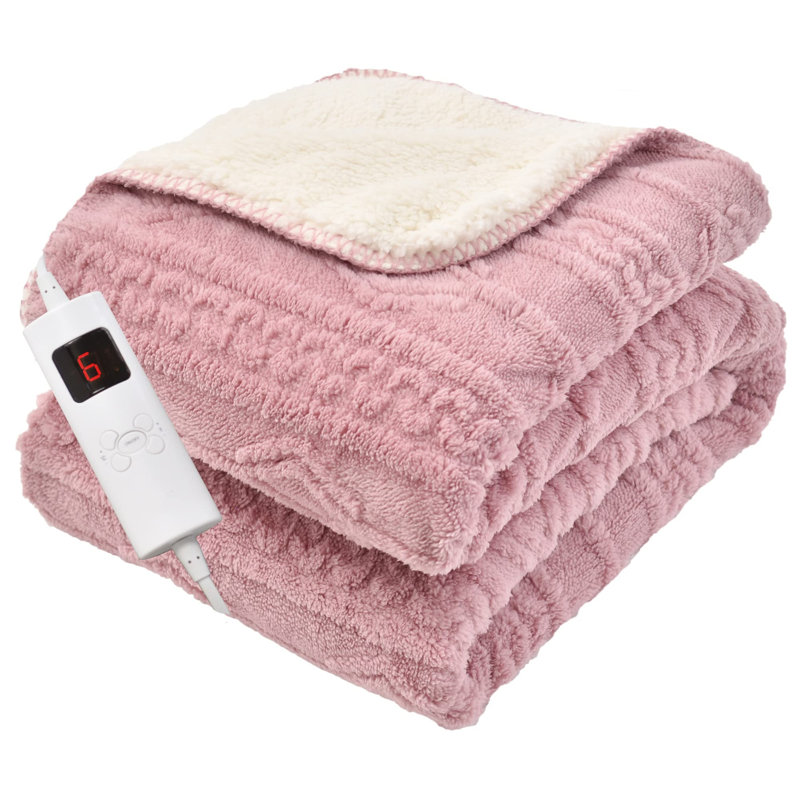 Oglesby Heated Throw Blanket