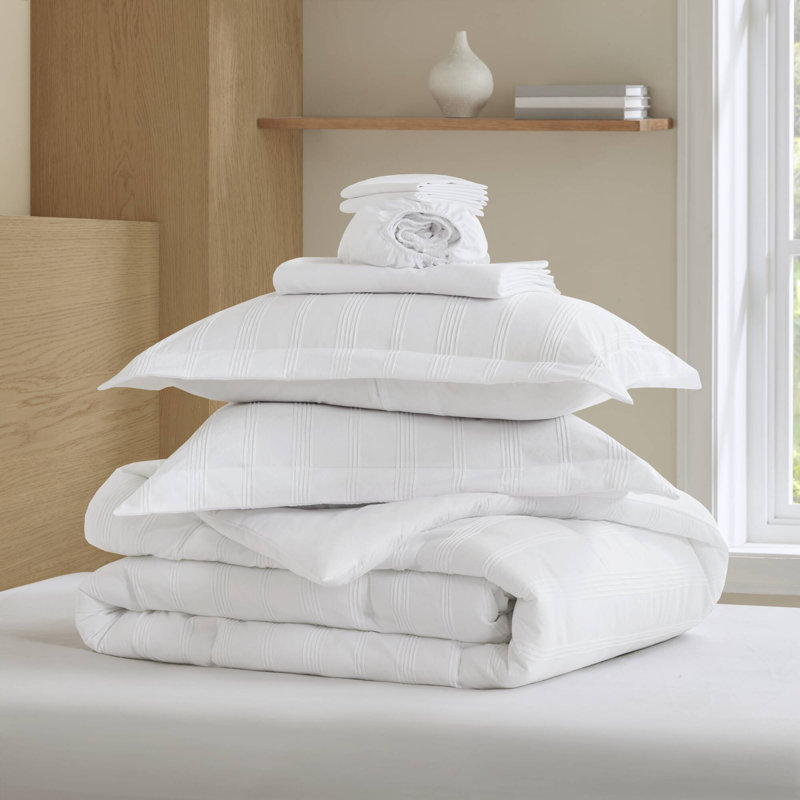 Ensembles de literie pour grand lit confortables, polyester, style minimaliste pour la maison