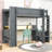 Jermesha Kids Loft Bed with Drawers-835275279