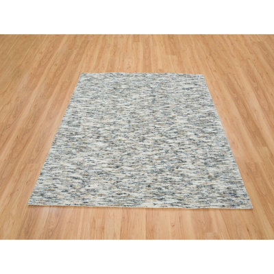 Saharsh One-of-a-Kind 6' Square Area Rug Gray