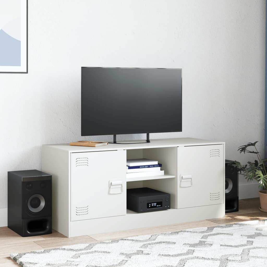 Vidaxl TV stand, 99 x 39 x 44cm, steel