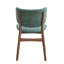 Ensemble de 2 chaises d'appoint Bevis Green