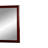 Romney Wood Flat Mirror
