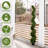 Artificial Potted Spiral Green Boxwood Topiary-728250149