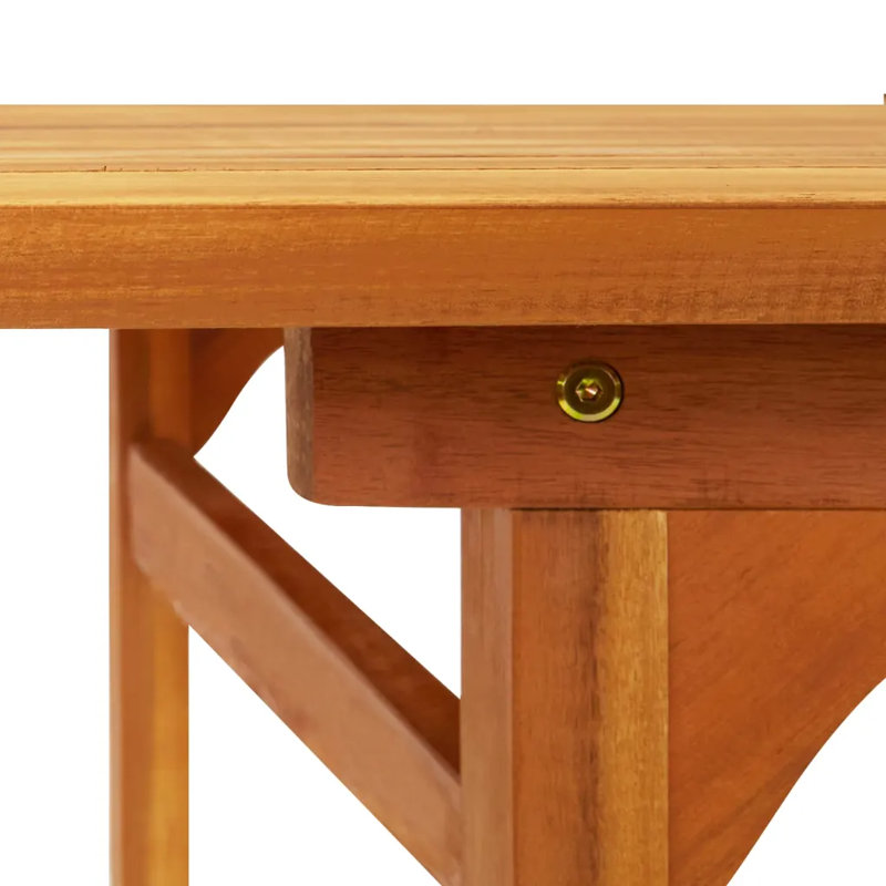 Menachem Acacia Outdoor Dining Table , cm W 90cm cm D, 75cm H x 180cm W x 90cm D
