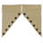 Clements 100% Cotton Semi Sheer Curtain Pair