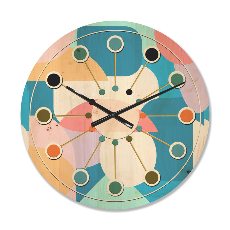 Horloge murale géométrique, Petit
