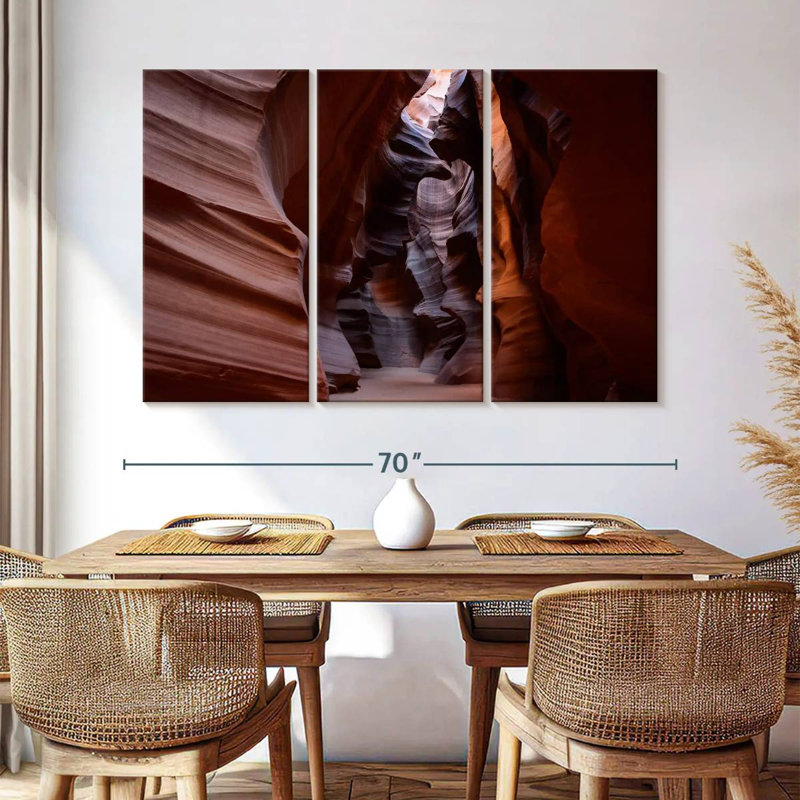 Upper Antelope Canyon, 42" H x 65" W