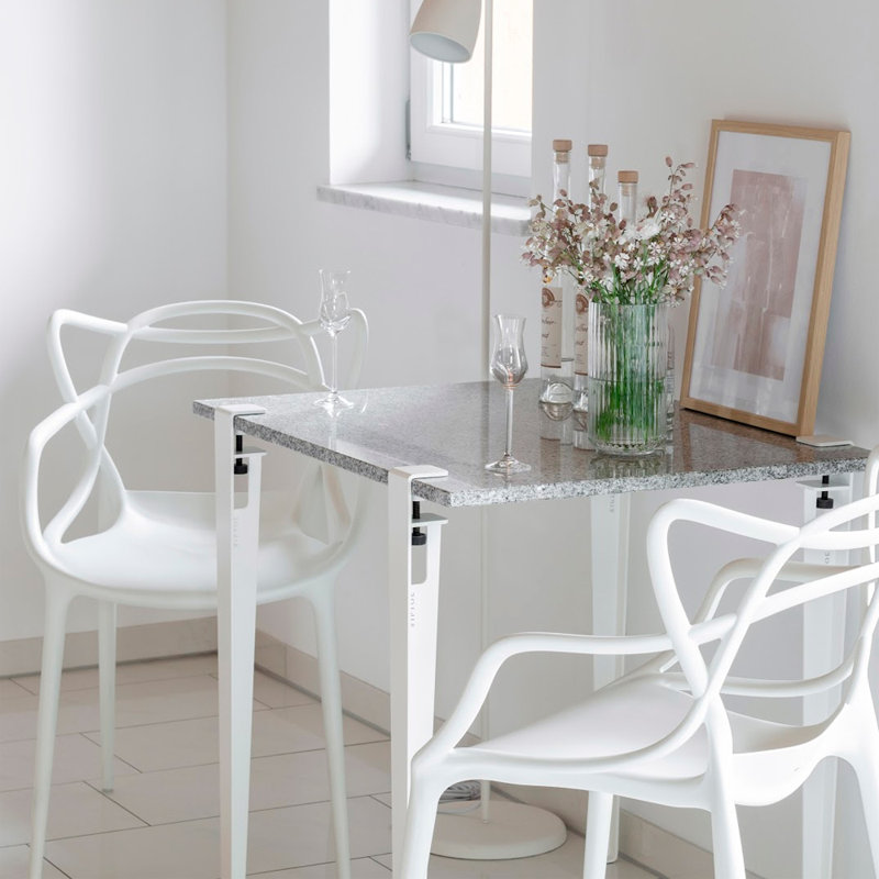 Ensemble de 2 chaises d'appoint Burkhart