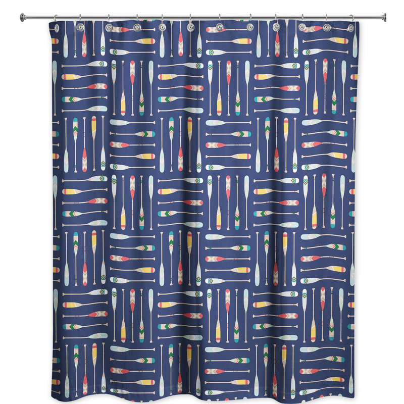 Bryanna Abstract Shower Curtain