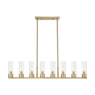 Luminaire suspendu 6 lumières avec abat-jour Scherer