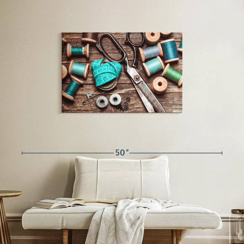 Senne Sewing, 24" H x 36" W